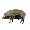A Vintage Butler & Wilson Silver Pig Brooch, 1970s, Made in England
