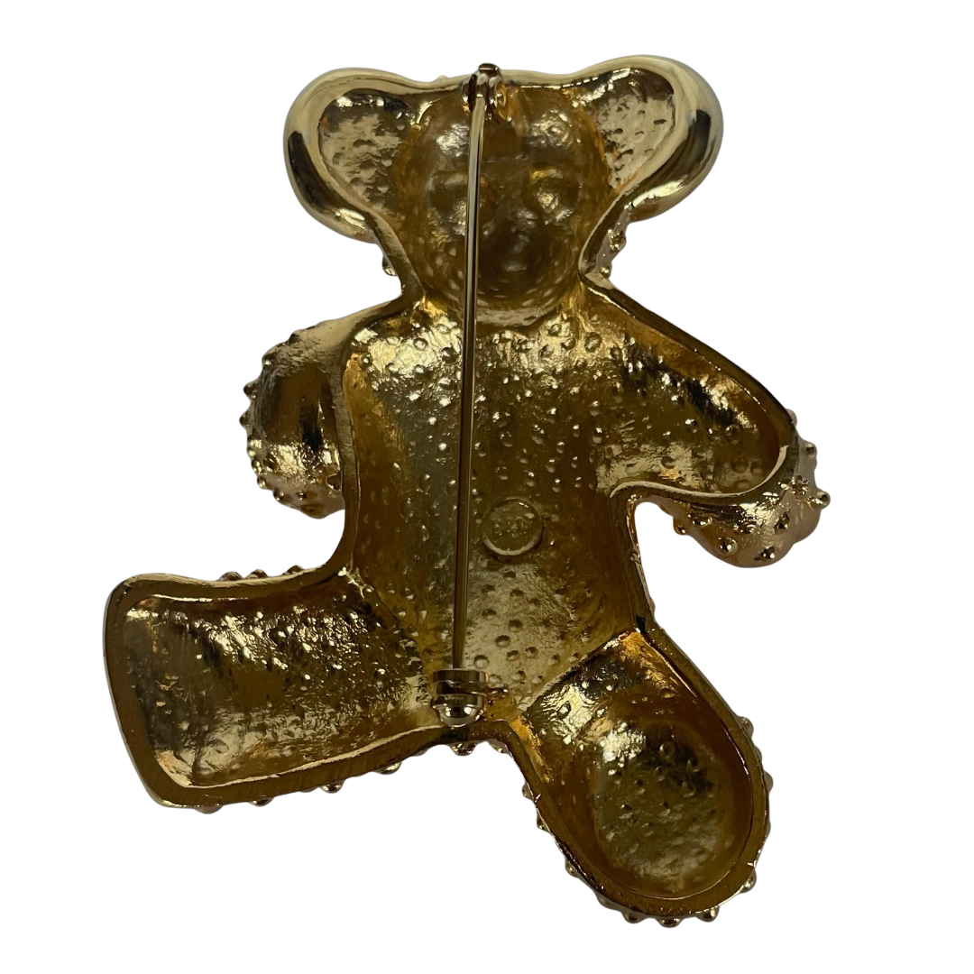 Vintage Butler & Wilson 40th Anniversary Teddy Bear Brooch