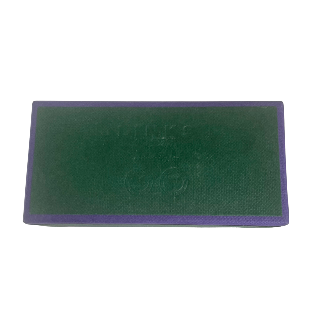 A pair of Vintage 18ct Gold Plated Silver Tennis Stud Earrings