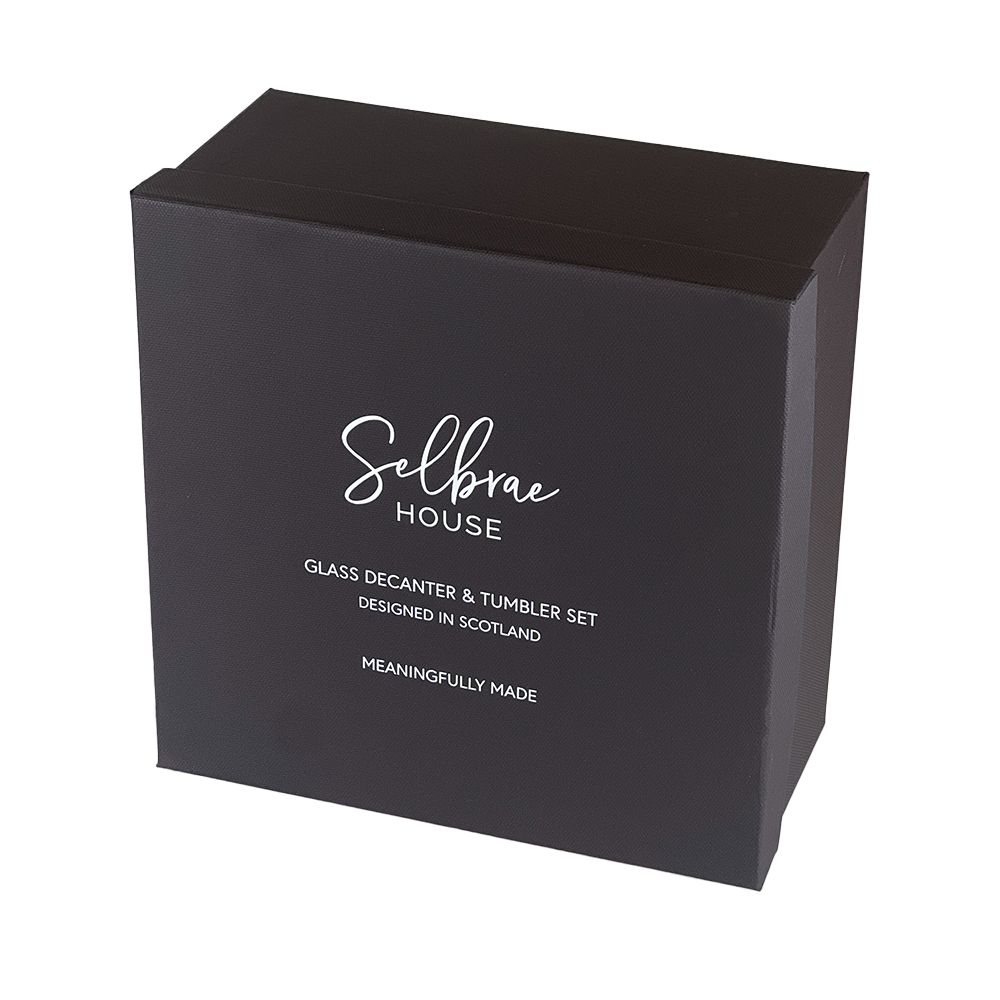 Stag Decanter and Glasses Set