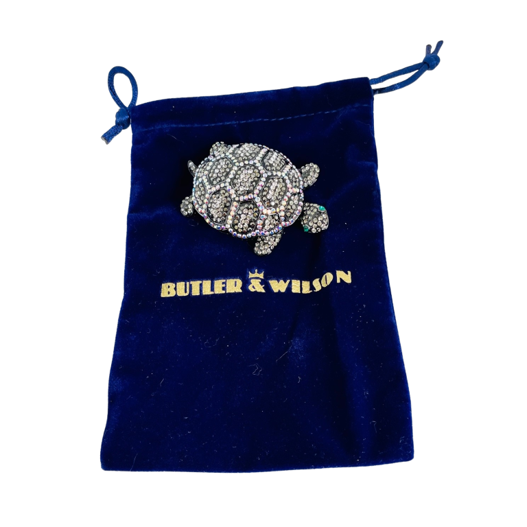 A Butler & Wilson Vintage Tortoise Brooch