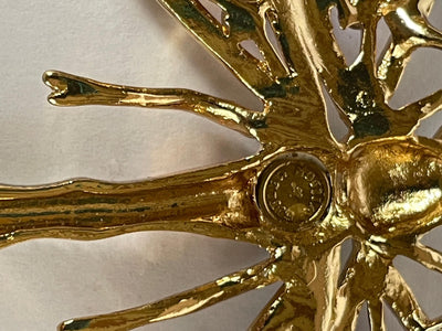 Vintage Butler & Wilson Dragonfly Brooch with Pastel Crystals