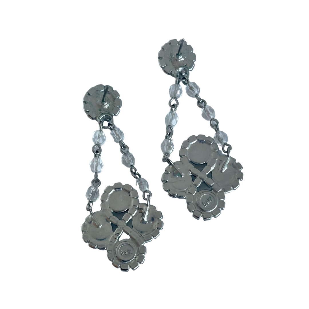 A Vintage Pair of Butler & Wilson Drop Earrings for Pierced Ears