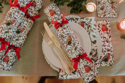 Luxury Christmas Crackers - Robins