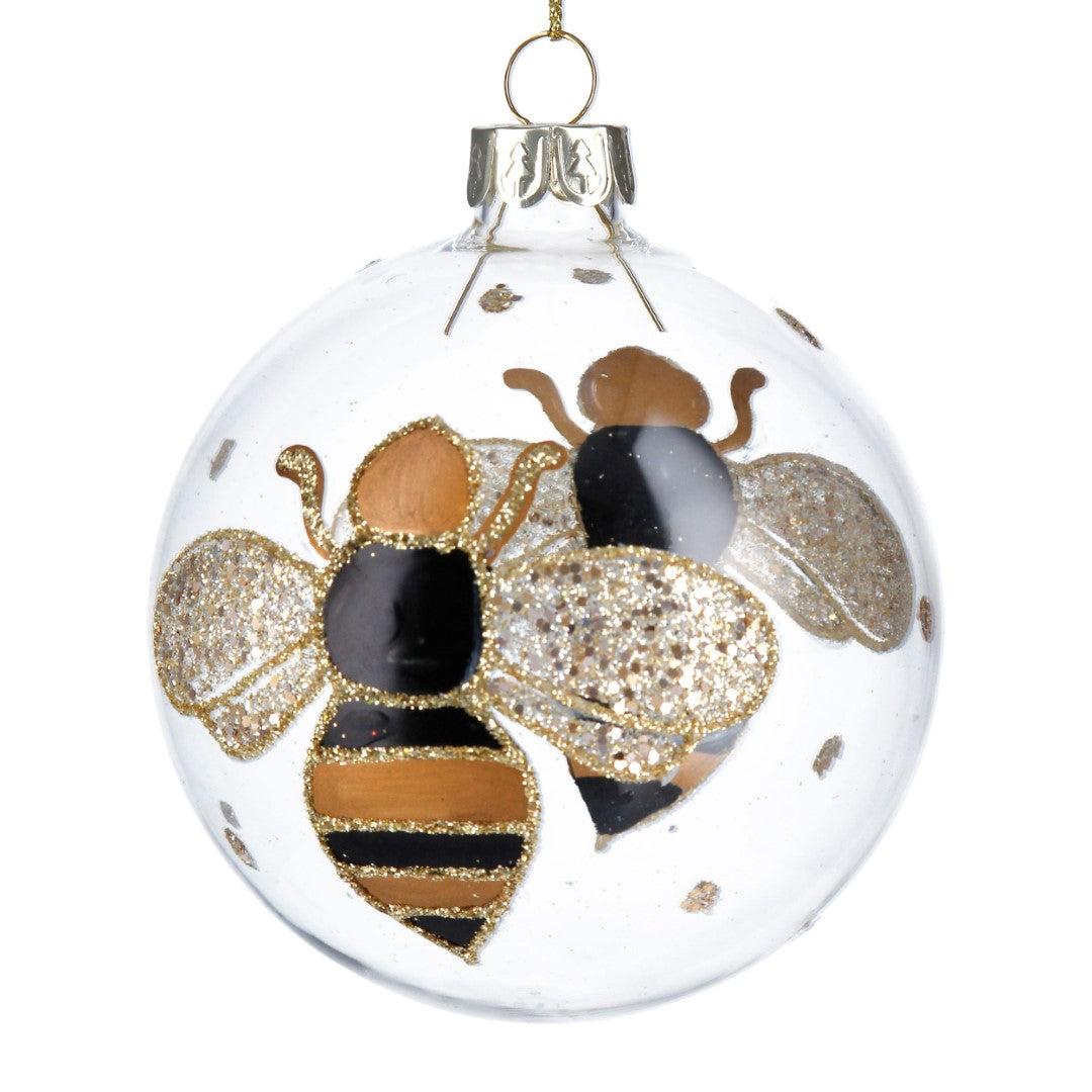 Christmas Bauble - Golden Bee