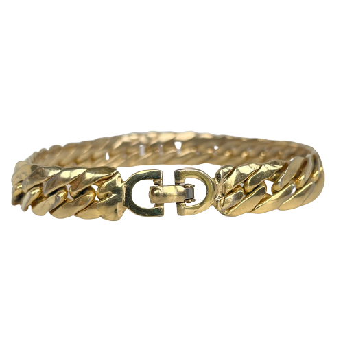 A Christian Dior Vintage Curb Link Bracelet, 1970s