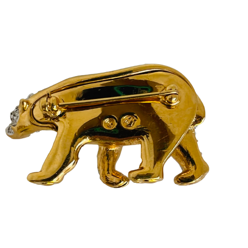 A Vintage Polar Bear Brooch