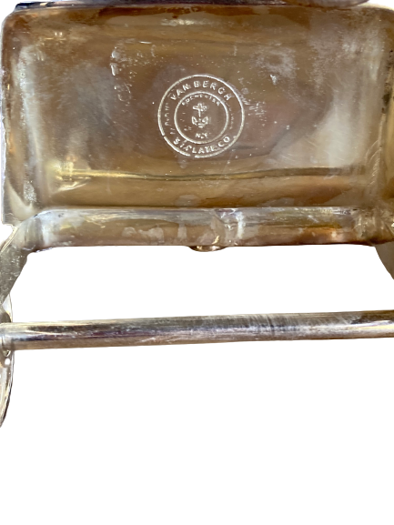 A Silver-Plated Vintage Car Toast Rack - Annabel James