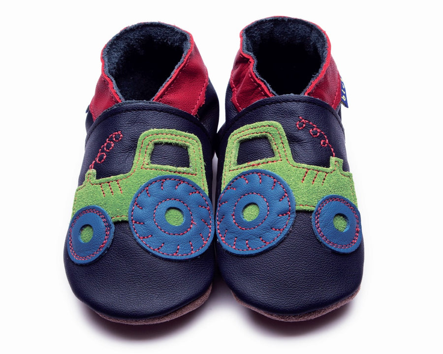 Baby Shoes - Tractor