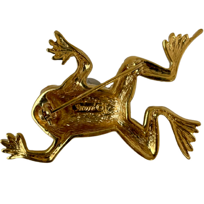 A Vintage Grossé (Christian Dior) Frog Brooch