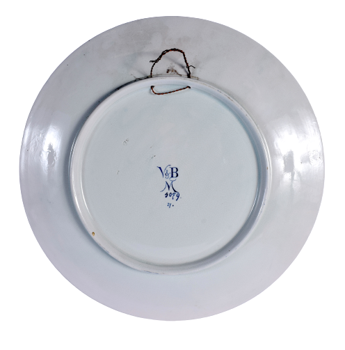 Antique Villeroy & Boch Delft Charger