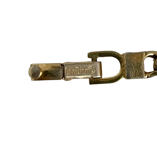 A Christian Dior Vintage Chain Link Bracelet, 1980s