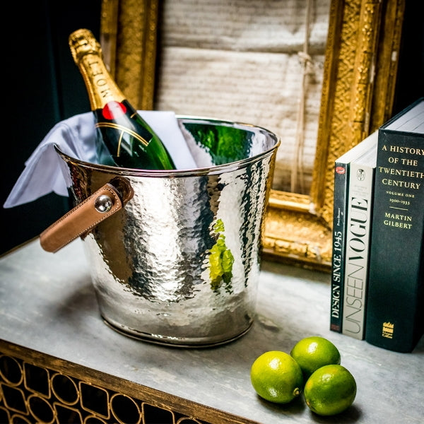 Leather Handled Wine Cooler - annabeljames