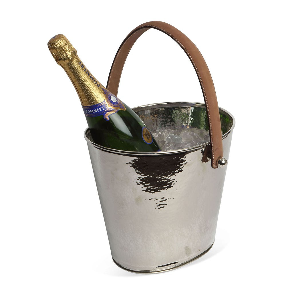 Leather Handled Wine Cooler - annabeljames