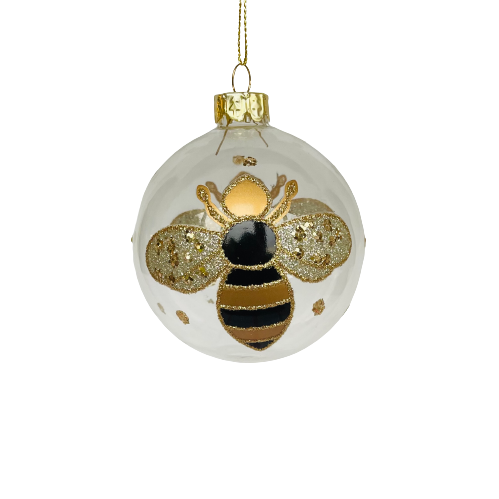 Christmas Bauble - Golden Bee