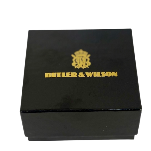 A Butler & Wilson Black Cat on Cracker Brooch