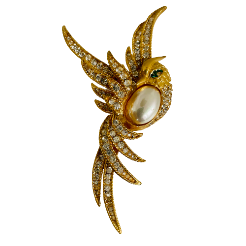 A Vintage Butler & Wilson Bird of Paradise Brooch