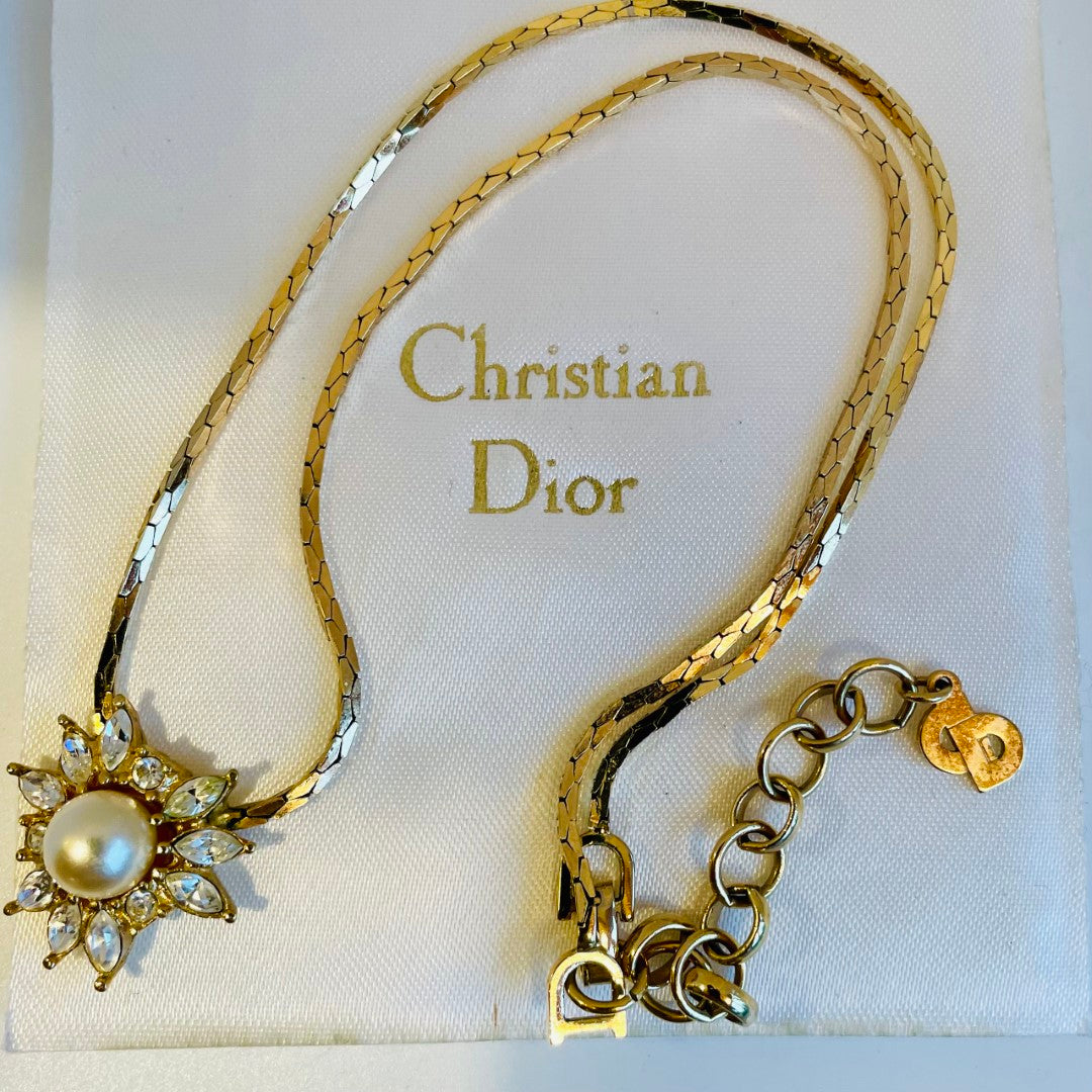 Preowned Vintage Christian Dior necklace  On Slowness