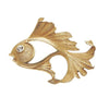 A Vintage Christian Dior Fish Design Brooch