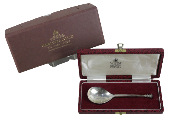 A Vintage Jubilee Silver Seal Spoon, Garrard Co Annabel James