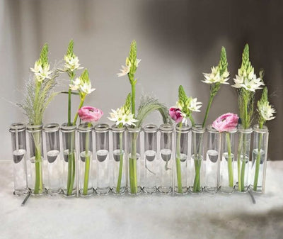 Test Tube Flower Vase - Linear