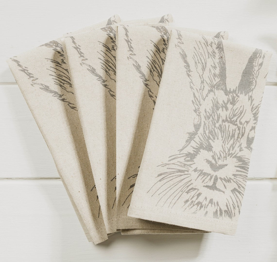 Hare Linen Napkins