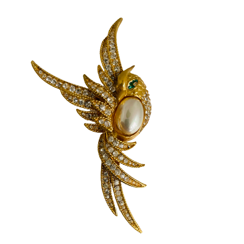 A Vintage Butler & Wilson Bird of Paradise Brooch