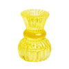A Small Yellow Candle Holder