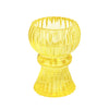 A Yellow Candle Holder/ Bud Vase