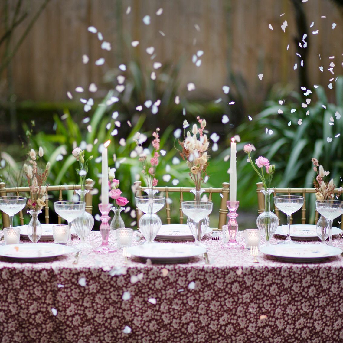 A Pink Candle Holder