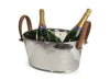 Champagne Bath with Leather Handles, Small