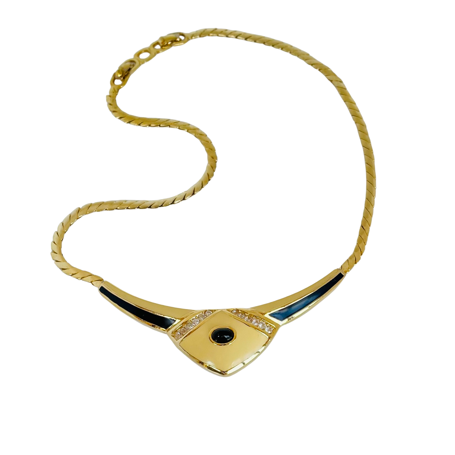 A Christian Dior Vintage Necklace in Art Deco Style