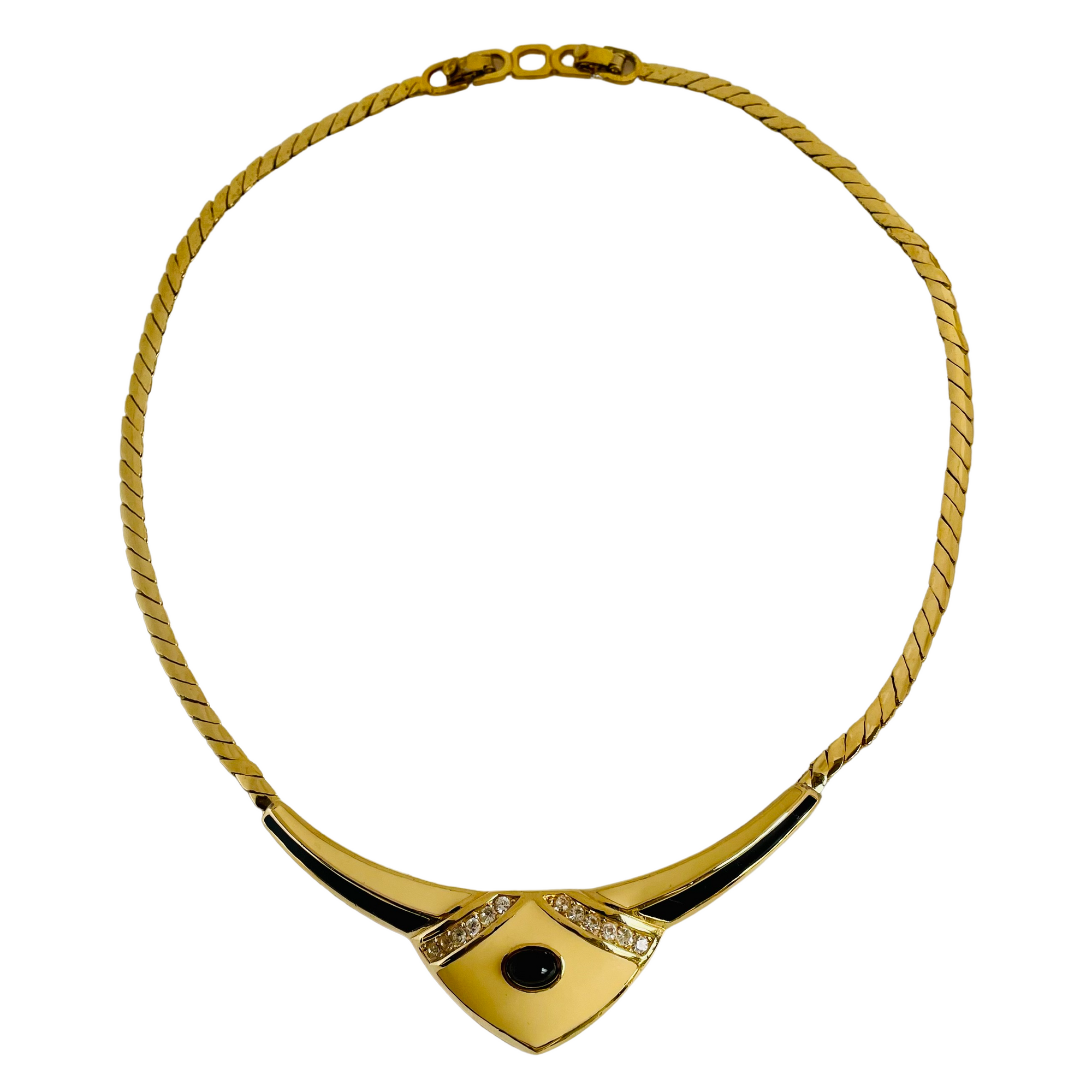 A Christian Dior Vintage Necklace in Art Deco Style