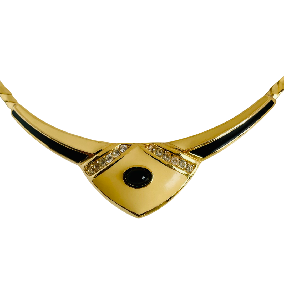 A Christian Dior Vintage Necklace in Art Deco Style
