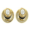 A pair of Vintage Christian Dior Faux Pearl Clip On Earrings