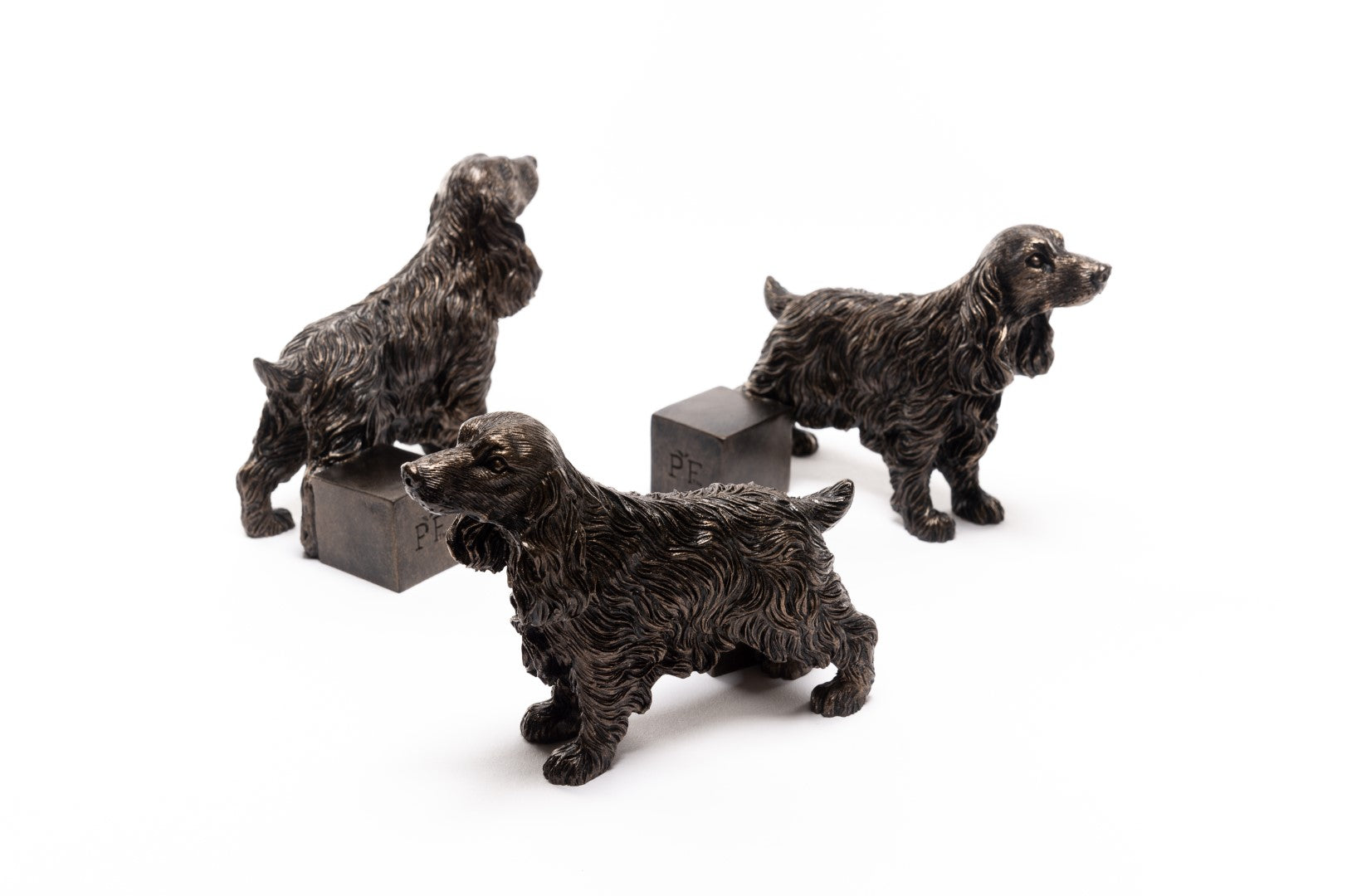 Spaniel Plant Pot Feet - Set of Three