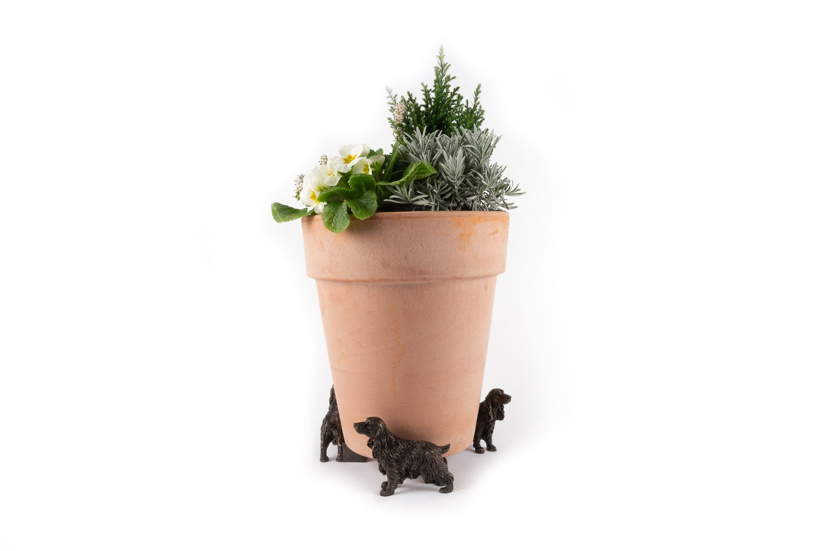 Spaniel Plant Pot Feet - Set of Three