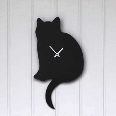Cat Clock - annabeljames