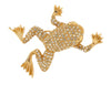 A Vintage Christian Dior Frog Brooch