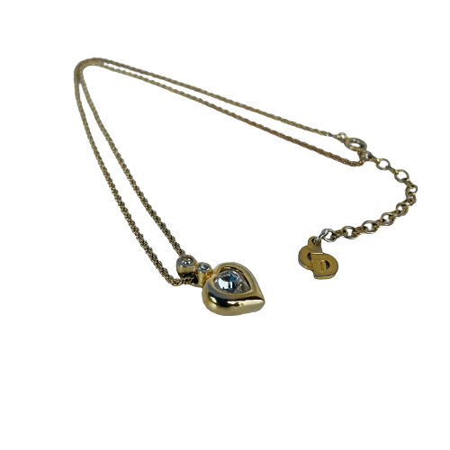 A Christian Dior Vintage Necklace with Heart Pendant