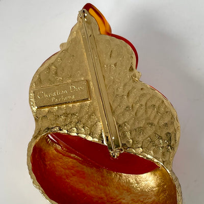 A Vintage Christian Dior Shell Brooch / Pendant