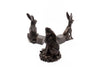 Antique Bronze Drove of Hares Plant Pot Feet - Set of Three