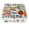 Dig the Garden Rectangular Tin filled with biscuits