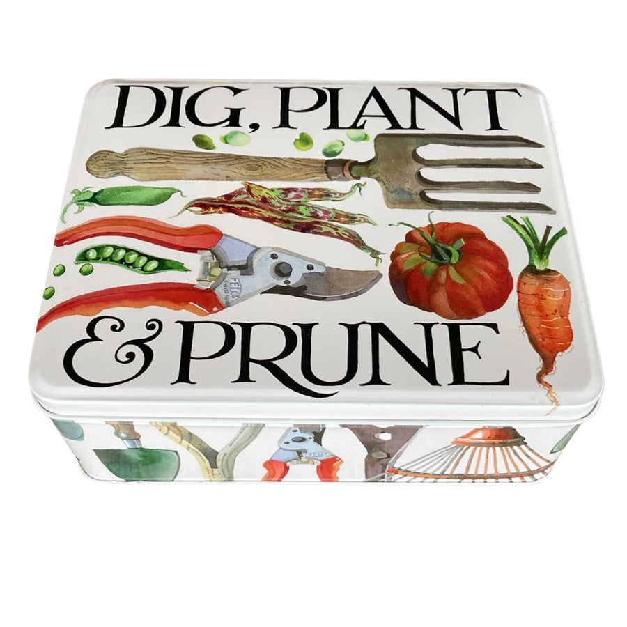 Dig the Garden Rectangular Tin filled with shortbread biscuits