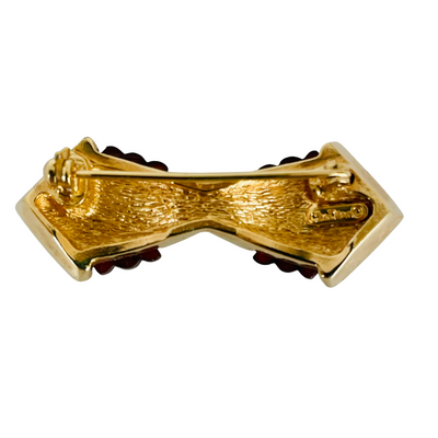 A Christian Dior Vintage Brooch in Art Deco Style