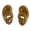 A Pair of Vintage Christian Dior Clip Earrings