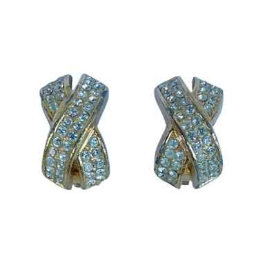 A Pair of Vintage Christian Dior Kiss Clip Earrings