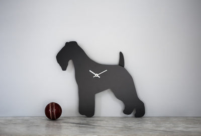Fox Terrier Clock