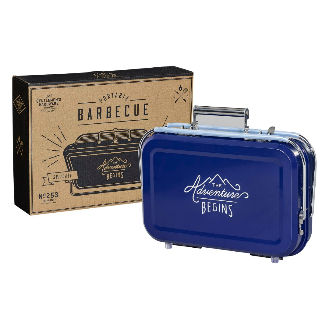 Portable Barbecue, Blue - annabeljames