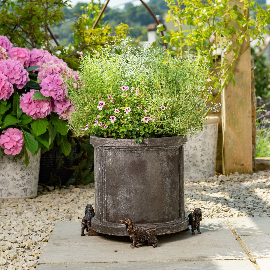 Spaniel Plant Pot Feet - Set of Three